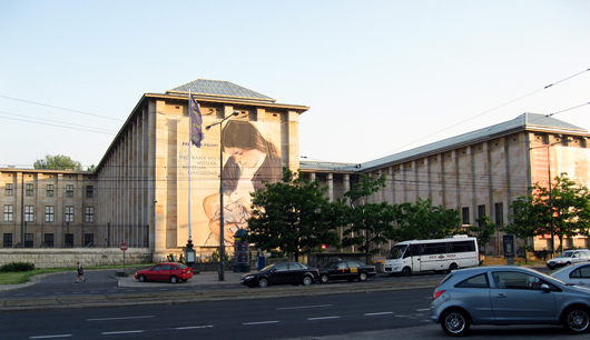 The National Museum in Warsaw, where art student Andrzej Sobiepan hung his own painting, was founded in 1916. This file is licensed under the Creative Commons Attribution-Share Alike 3.0 Unported license.