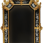 Louis XVI giltwood pier mirror, 1920s, estimate: $4,000-$6,000. Image courtesy of Morton Kuehnert Auctioneers & Appraisers.