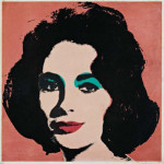 Andy Warhol, ‘Liz,’ 1964, offset lithograph in colors, on wove paper, 23 x 23 inches, signed and dated ‘65’ in ink (faded), published by Leo Castelli Gallery, New York, framed. Estimate: $6,000-$9,000. Image courtesy of Phillips de Pury & Co.