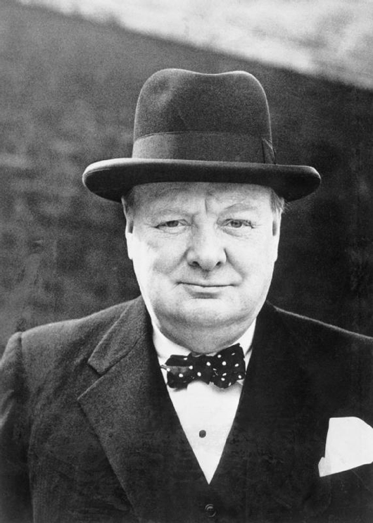 Winston Churchill, the British Conservative politician and statesman, served as prime minister of the United Kingdom from 19140-1945 and 1951-1955. Image courtesy of Wikipedia Commons.