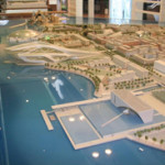 A scale model of Saadiyat Island in Abu Dhabi, United Arab Emirates, where the Guggenheim and Louvre museums will be built. Permission is granted to copy, distribute and/or modify this document under the terms of the GNU Free Documentation License.