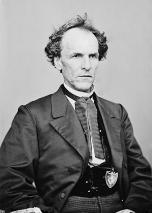 James Henry Lane, first senator of Kansas. Image courtesy of Wikimedia Commons.