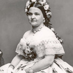 First Lady Mary Todd Lincoln in a Mathew Brady photograph. Image courtesy of Wikimedia Commons.