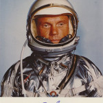 Mercury astronaut John Glenn, autographed 8-by-10 photo. Image courtesy of LiveAuctioneers.com Archive and Alexander Autographs.