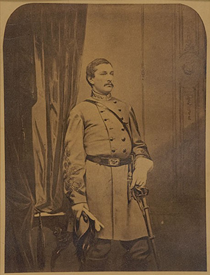Confederate raider Harry Gilmor was wounded in battle at Bunker Hill, W.Va. in July 1864 and captured. Image courtesy LiveAuctioneers.com Archive and Cowan's Auctions.
