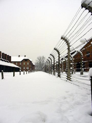 Auschwitz concentration camp. This file is licensed under the Creative Commons Attribution-Share Alike 3.0 Unported license.