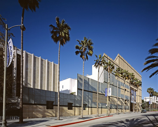 Los Angeles County Museum of Art, new home to Michael Heizer's 'Levitated Mass.' Photo by Carol M. Highsmith, from the Carol M. Highsmith Archive at the Library of Congress.
