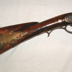 Small's brass and silver work on the rifle demonstrate that he was an accomplished artisan. Image courtesy Grouseland Foundation.