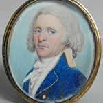Portrait miniature of James Sever, Portsmouth, N.H., Naval officer. Image courtesy of Mid-Atlantic Auctions.