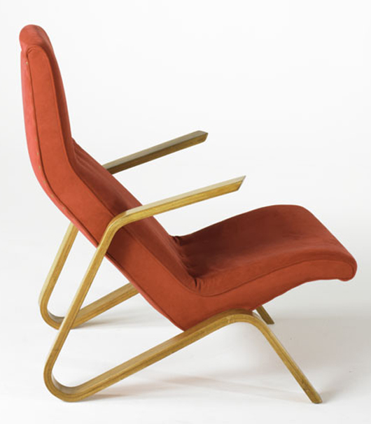 Eero Saarinen for Knoll Associates Grasshopper Chair. Estimate: $800-1,200. Rago Arts & Auction Center.