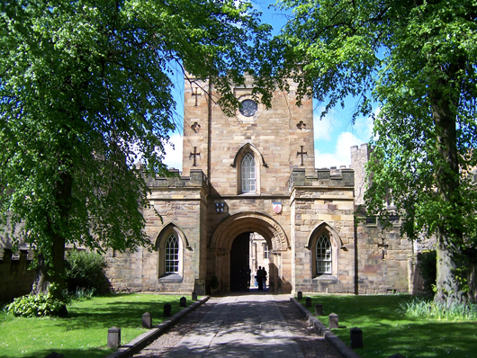 Durham Castle has housed University College, Durham since 1840. This file is licensed under the Creative Commons Attribution-Share Alike 3.0 Unported license. 
