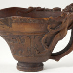 Chinese rhinoceros horn Chilong libation cup. Image courtesy Leland Little Auction and Estate Sales Ltd.