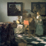 One of the paintings stolen from the Boston museum in 1990 was Johannes Vermeer's 'The Concert,' circa 1664. Image courtesy Wikimedia Commons.