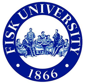 Fisk University logo, licensed under the Creative Commons Attribution-Share Alike 3.0 Unported license.