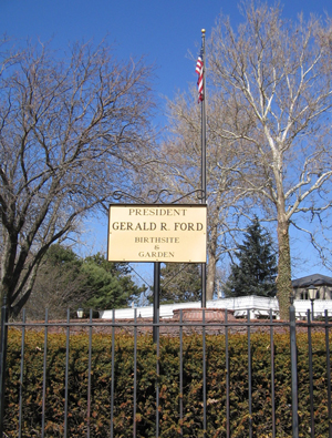 Gerald R. Ford Birthplace & Gardens in Omaha, Nebraska, United States. Photo taken by Shadow2700 in 2006.