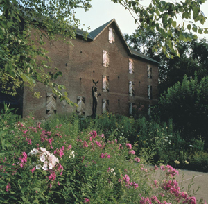 Andrew Wyeth's home and studio are now part of the neighboring Brandywine River Museum, shown here, in scenic Chadds Ford, Pa. Photo courtesy Brandywine River Museum.