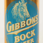 From the Adolf Grenke collection, an early 1940s Gibbons Bock Beer can, considered the nicer of two known examples. Morphy Auctions image.