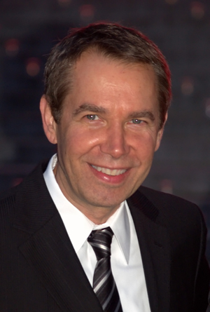 Pop artist Jeff Koons at the 'Vanity Fair' kickoff for the 2009 Tribeca Film Festival. This file is licensed under the Creative Commons Attribution 3.0 Unported license.