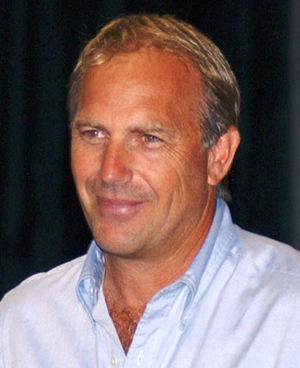 Actor and director Kevin Costner in a 2003 photo. Image courtesy Wikimedia Commons.