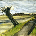The Van Gogh Museum paid $1.9 million for the 'Pollard Willow' watercolor. Image courtesy WikiPaintings.org.