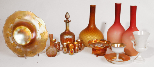 Selection of Rookwood to be auctioned by Forsythes on May 28, 2012. Image courtesy of Forsythes.