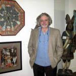 Georg Jevremovic, owner of the Material Culture store and auction gallery in Philadelphia, was particularly pleased with sale results for the work of self-taught artists. At left are two works by artist Felipe Jesus Consalvos (1891-circa 1960): the octagonal 'Do Not Storm the System' sold for $4,000, 'Young America (below) for $2,100.