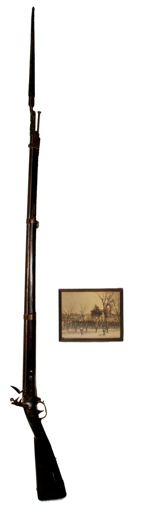 Civil War musket of Union Sgt. Gustavus B. Williams, direct family provenance. Mosby & Co. image.   