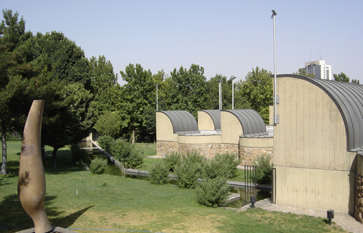 Museum of Contemporary Arts, Tehran, Iran. Image by Zereshk. This file is licensed under the Creative Commons Attribution-Share Alike 3.0 Unported license.  
