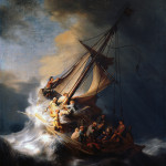 One of the paintings stolen from the Isabella Stewart Gardner Museum in 1990 was Rembrant's 'Christ in the Storm on the Lake of Galilee (Matthew 8:23-25).' Image courtesy Wikimedia Commons.