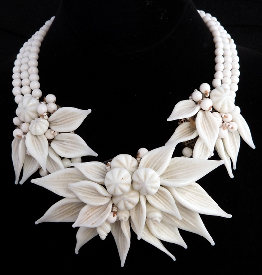 Miriam Haskel necklace. Love At First Bid image. 