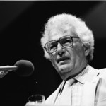 Joseph Heller at the Miami Book Fair International in 1986. This file is licensed under the Creative Commons Attribution-Share Alike 3.0 Unported license.