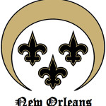 Logo for New Orleans, the Crescent City. Art by APoincot, licensed under the Creative Commons Attribution-Share Alike 3.0 Unported license.