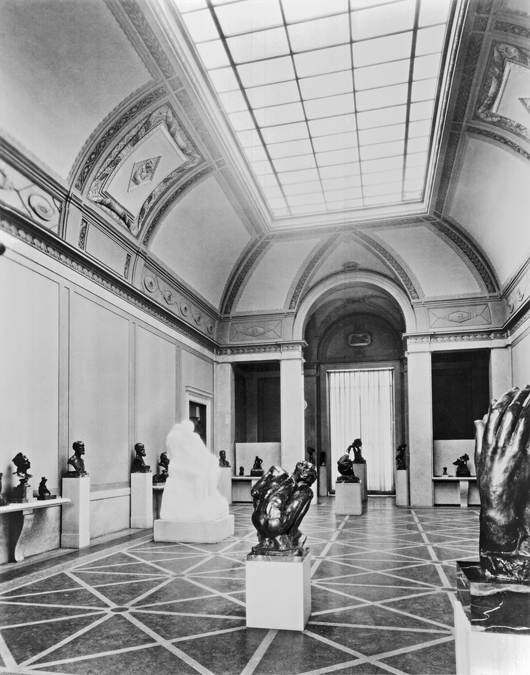 Rodin Museum, historic interior. Photograph courtesy Philadelphia Museum of Art.