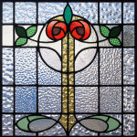 One of the antique Scottish stained glass artworks to be auctioned on June 21 to benefit PROJECT C.U.R.E.