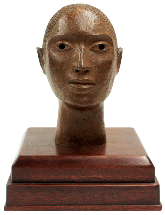 Topping the fine art category was this bronze by Elizabeth Catlett (American, 1915-2012) titled ‘Naima.’ Estimated to sell for $12,000 on the high side, this work solidly surpassed that estimate selling for $18,960. Clars Auction Gallery image.