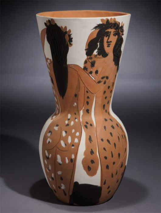 Grande vase aux danseurs, 1950, Estimate: £70,000-100,000
