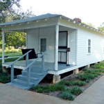 The house in Tupelo, Miss., where music legend Elvis Presley was born. Photo taken in 2007.