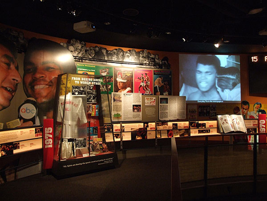 An exhibit at the Muhammad Ali Center in Louisville, Ky. This work is licensed under the Creative Commons Attribution-ShareAlike 3.0 License.