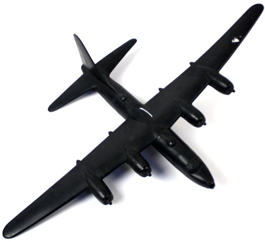 C-46 Commando, 1/72 scale, 13 inches long, made by Cruver. Affiliated Auction & Realty LLC image. 