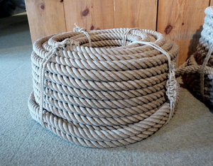 Hemp rope was widely used in the age of sailing ships.This file is licensed under the Creative Commons Attribution-Share Alike 3.0 Unported, 2.5 Generic, 2.0 Generic and 1.0 Generic license.