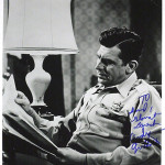 Andy Griffith as Sheriff Andy Taylor. Image courtesy LiveAuctioneers.com Archive and Written Word Autographs.