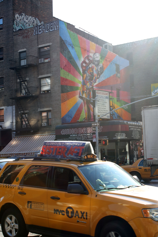 Mural by Eduardo Kobra, New York City. Photo by Kelsey Savage.