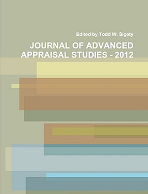 2012 edition of the Journal of Advanced Appraisal Studies