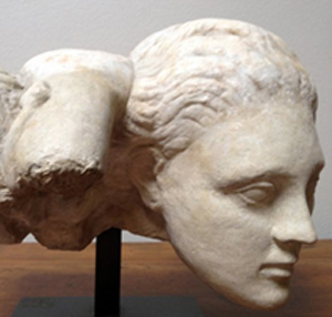 2nd century AD Roman marble head of Medusa, a superb copy of a Greek original. Ancient Resource image.