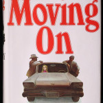 A signed first edition of Larry McMurtry's 1970 novel 'Moving On.' Image courtesy LiveAuctioneers.com and PBA Galleries.