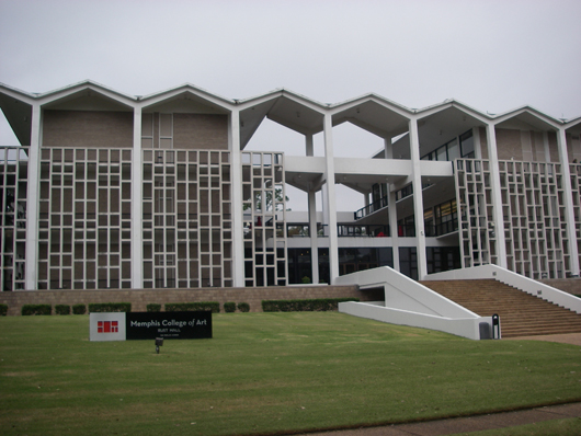 The Memphis College of Art was founded in 1936. Image courtesy Wikimedia Commons.