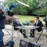 Former FBI Special Agent Robert K. Wittman (left), who founded the FBI's Art Crime Team, was interviewed for CNBC's 'Ripping Off the Rich,' which will air on July 30, 2012. Image courtesy of CNBC.