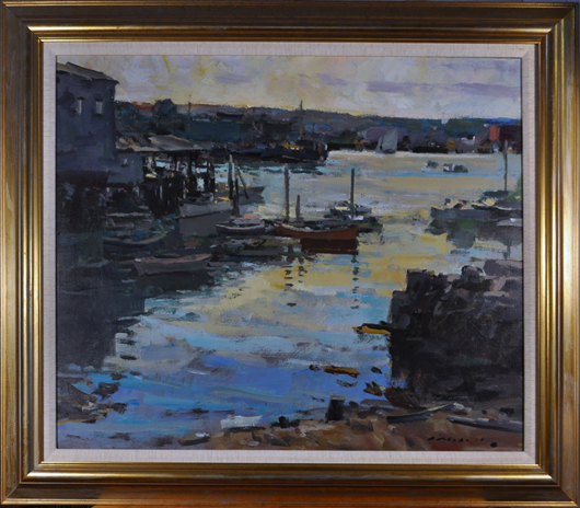  'Smith Cove' by NSAA artist Charles Movalli. Image courtesy NSAA 2012 Live Art Auction.