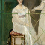 'Portrait of Mademoiselle Claus,' oil on canvas painting by Edouard Manet, 1868. Image courtesy Wikimedia Commons.
