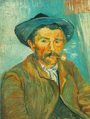 Among the many priceless art treasures in the Barnes Foundation's permanent collection is Vincent van Gogh's (Dutch, 1853-1890) 'The Smoker,' painted in 1888.